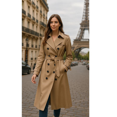 Rose | Klassisk trenchcoat